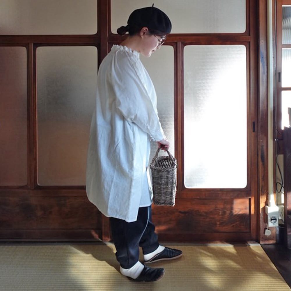 【予約】【kawasakiさんコラボ】NARU(ナル) コットンニットパンツ 6W-ks-03