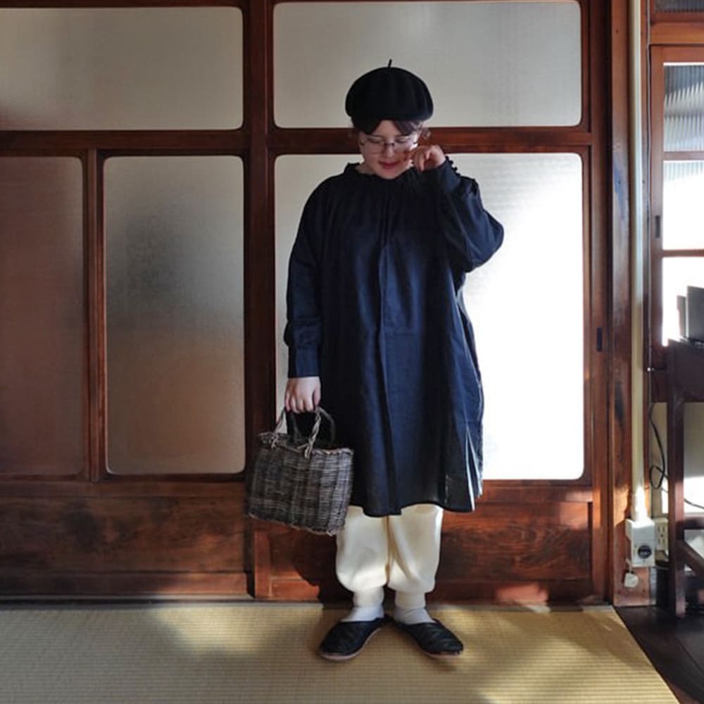 【予約】【kawasakiさんコラボ】NARU(ナル) コットンニットパンツ 6W-ks-03