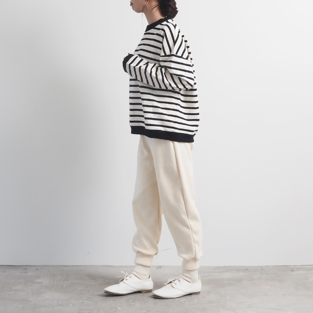 【予約】【kawasakiさんコラボ】NARU(ナル) コットンニットパンツ 6W-ks-03