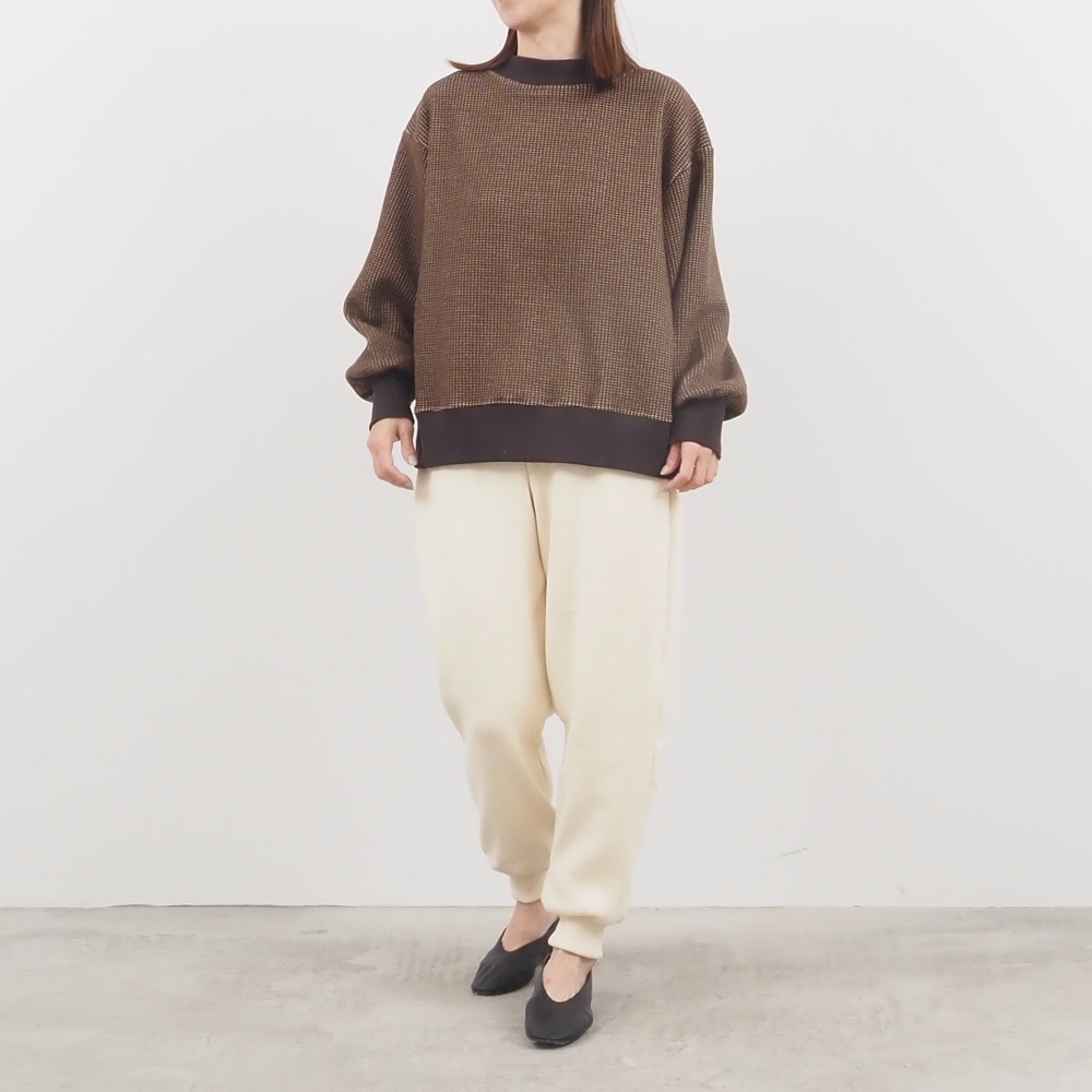 【予約】【kawasakiさんコラボ】NARU(ナル) コットンニットパンツ 6W-ks-03