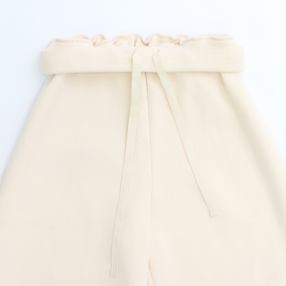 【予約】【kawasakiさんコラボ】NARU(ナル) コットンニットパンツ 6W-ks-03