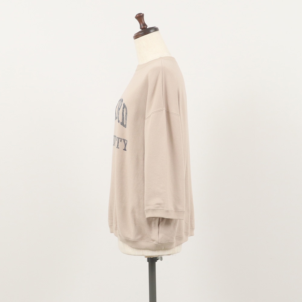 NARU(ナル) 30/10セントラル裏毛 OXFORDプリントPO 661000