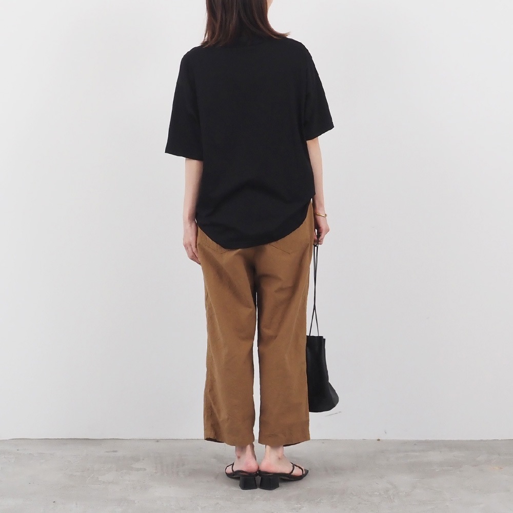 NARU(ナル) マイヴィスC微強撚天竺 No lemon, No melon プリントT 663200