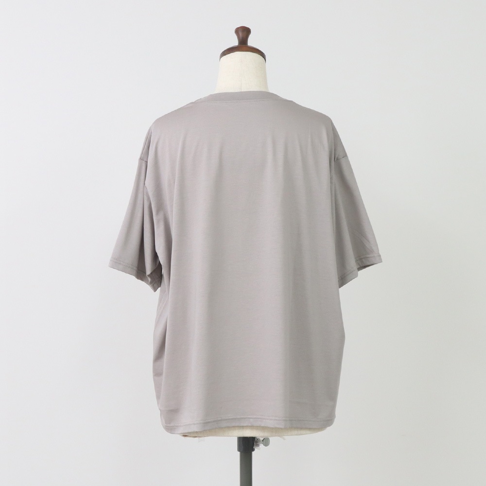 NARU(ナル) マイヴィスC微強撚天竺 No lemon, No melon プリントT 663200