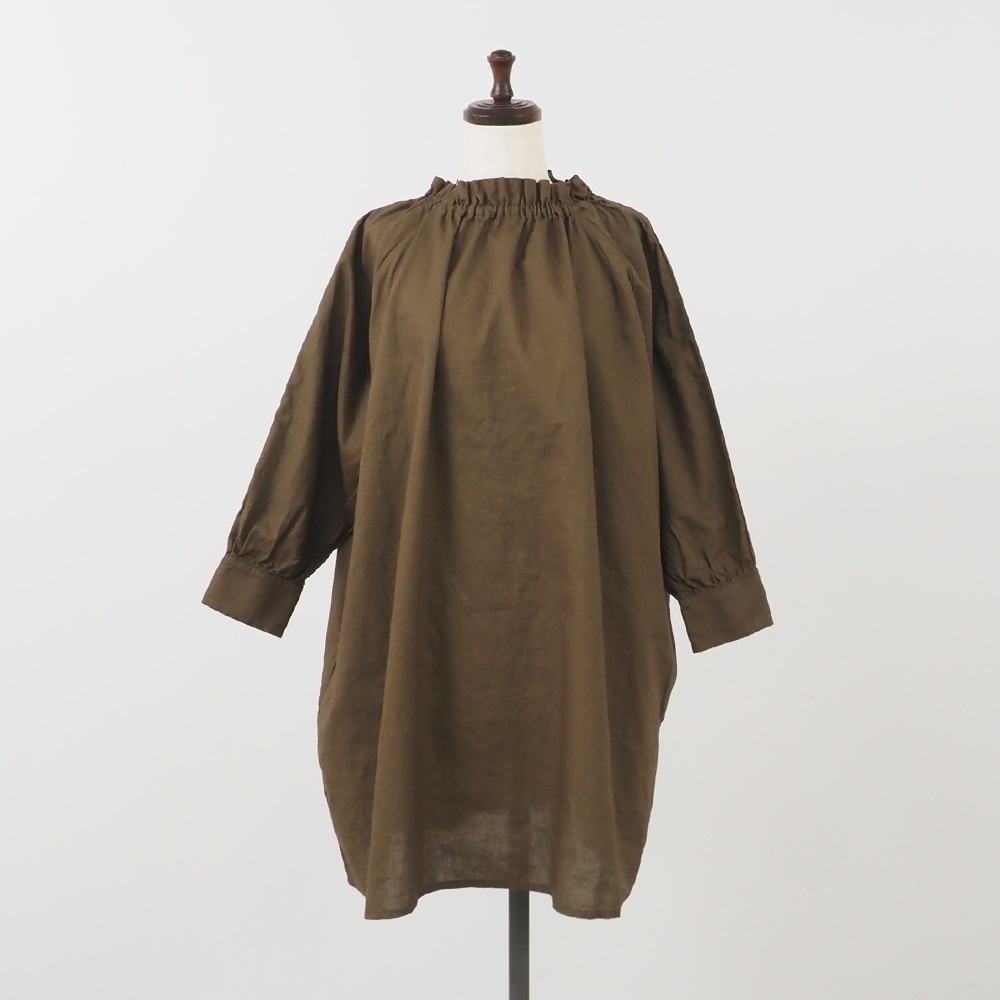 ファッション雑貨 naru 予約】【kawasakiさんコラボ】NARU(ナル) コットンリネンフリル