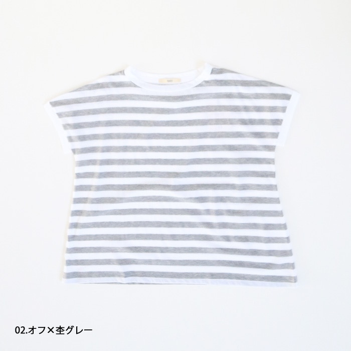 NARU(ナル) ＡラインボーダーTee 637350
