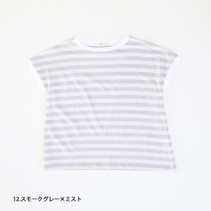 NARU(ナル) ＡラインボーダーTee 637350