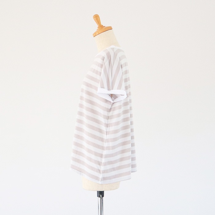 NARU(ナル) ＡラインボーダーTee 637350