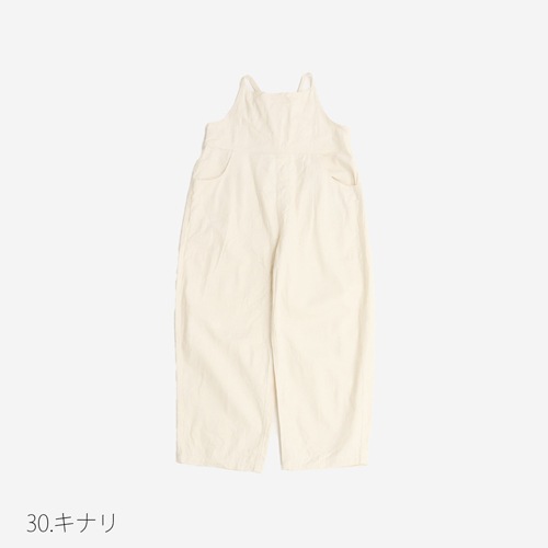 【予約】NARU(ナル) 8ozムラデニム ノッポサロペット 661800