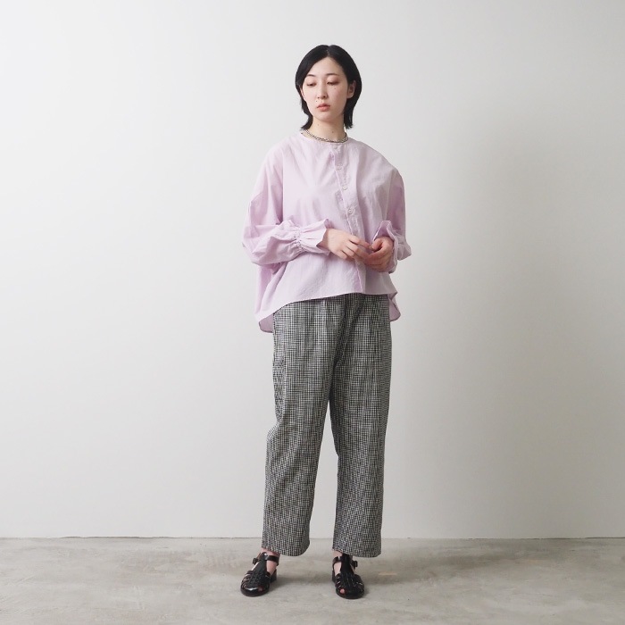 NARU(ナル) 60ふんわりローン キャンディースリーブブラウス 654916