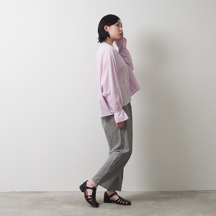 NARU(ナル) 60ふんわりローン キャンディースリーブブラウス 654916