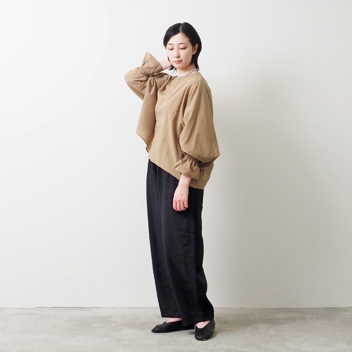 NARU(ナル) 60ふんわりローン キャンディースリーブブラウス 654916