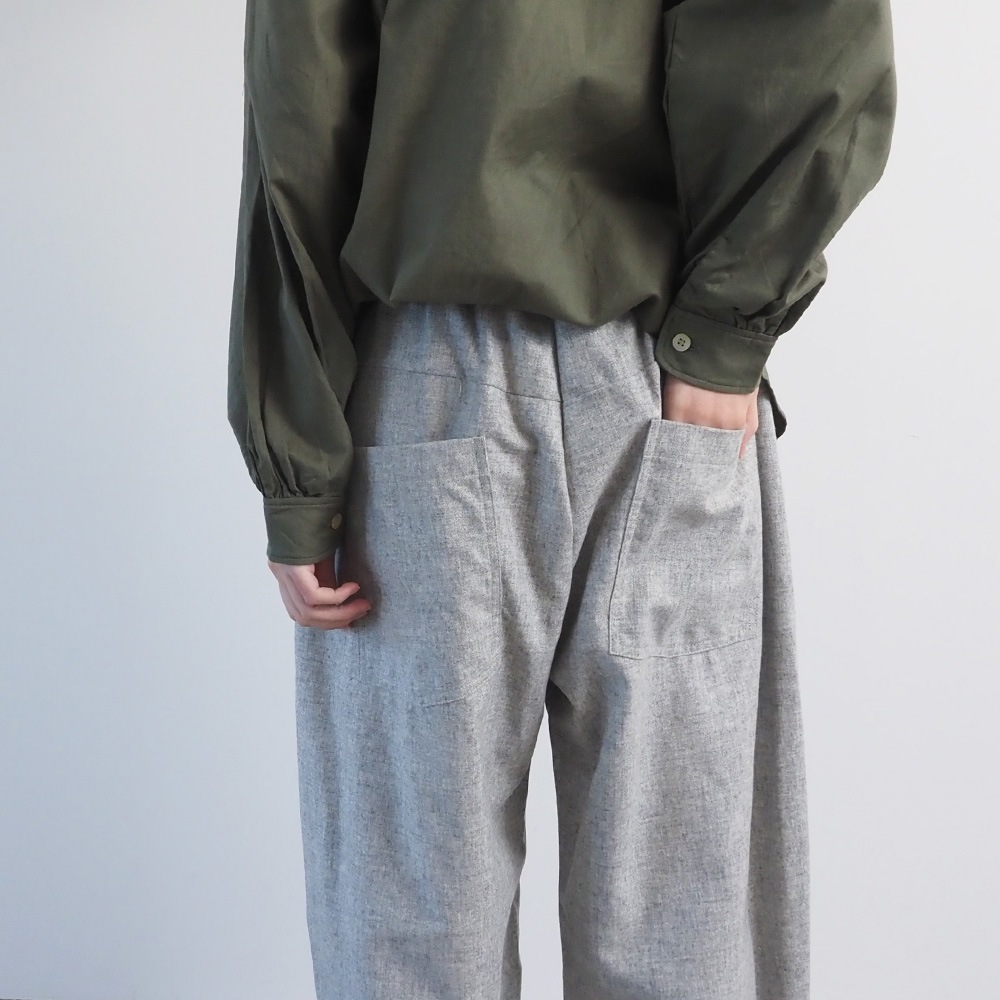 NARU(ナル) ウールリサイクルクロス ノッポパンツ 6569311