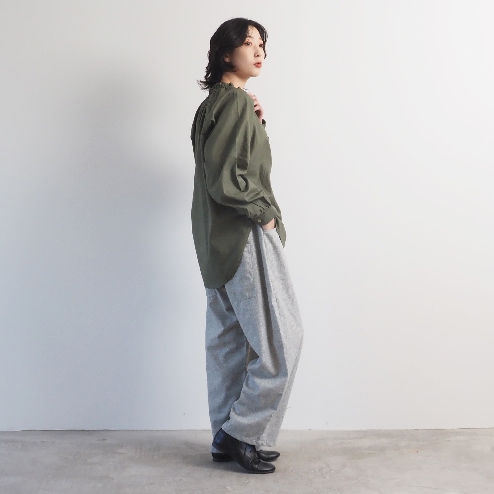 NARU(ナル) ウールリサイクルクロス ノッポパンツ 6569311