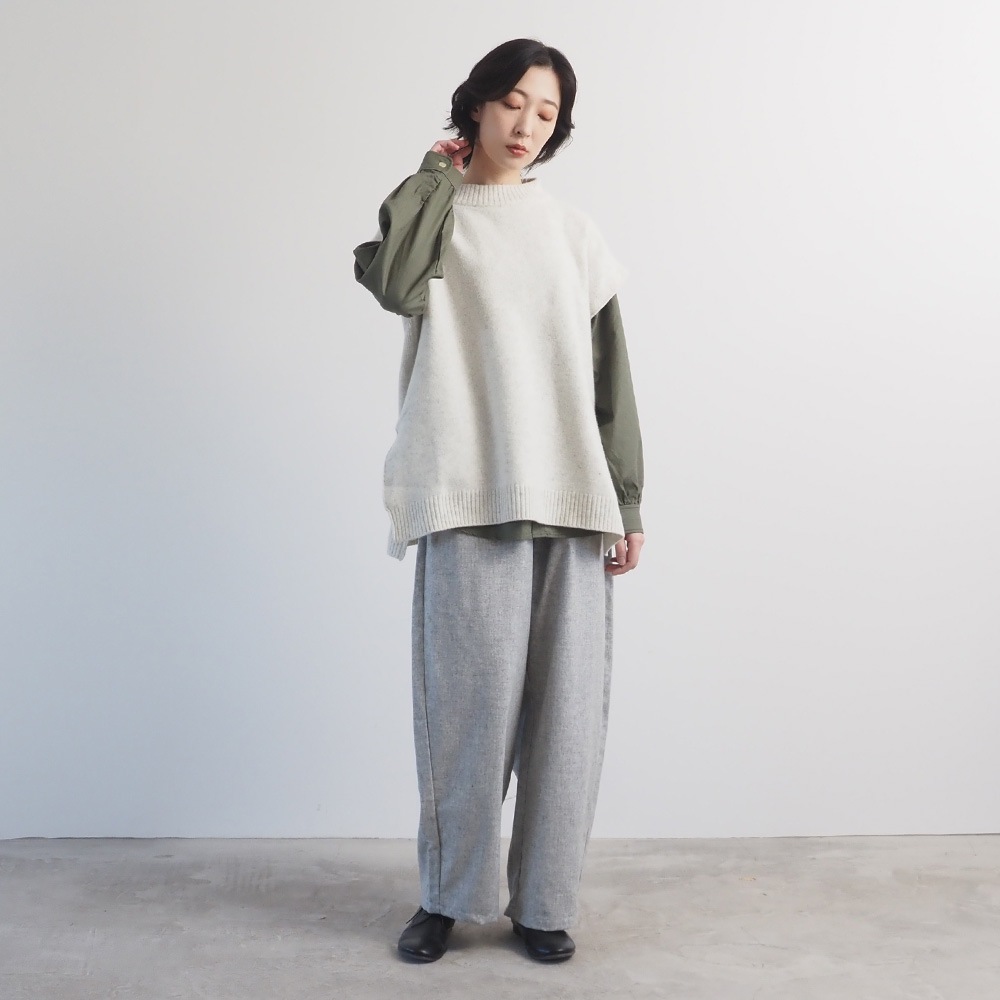 NARU(ナル) ウールリサイクルクロス ノッポパンツ 6569311