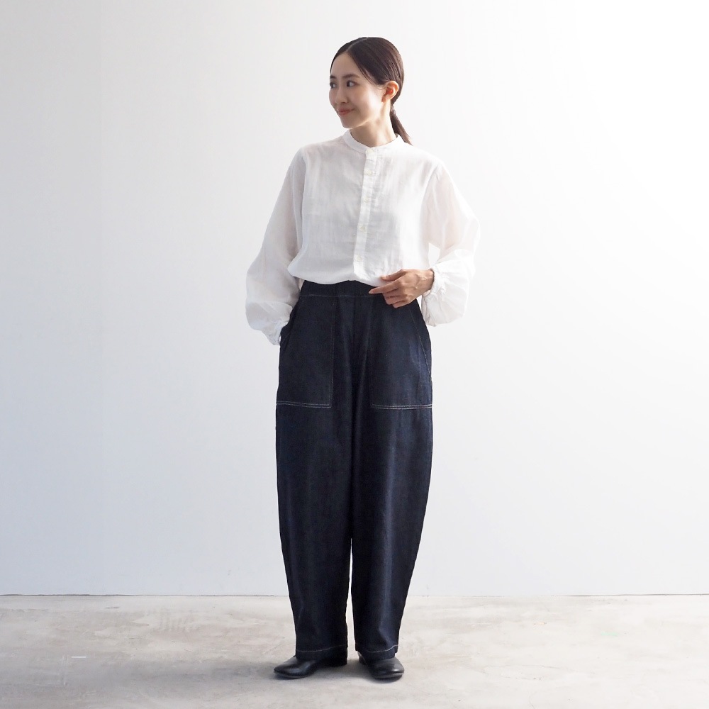 予約】NARU(ナル) 8ozムラデニム クラフトパンツ 662805BF | BOTTOMS