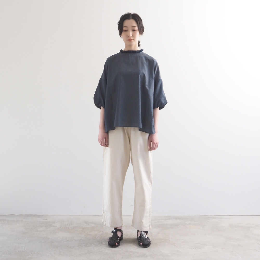 【予約】NARU(ナル) 2.25ozデニム リエカブラウス 670846