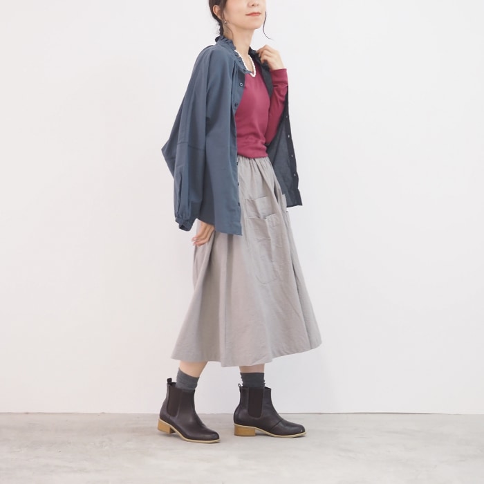 NARU(ナル) ソフトフライス 長袖PO 646200BD