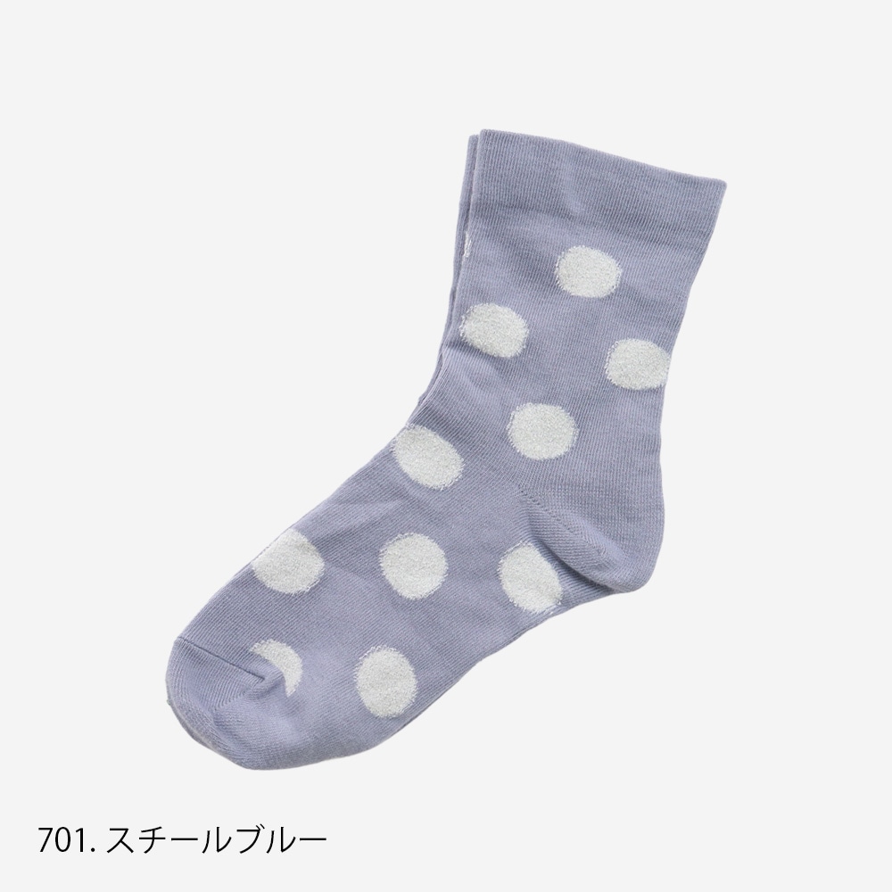 NARU(ナル) 綿コーマドットソックス 646500