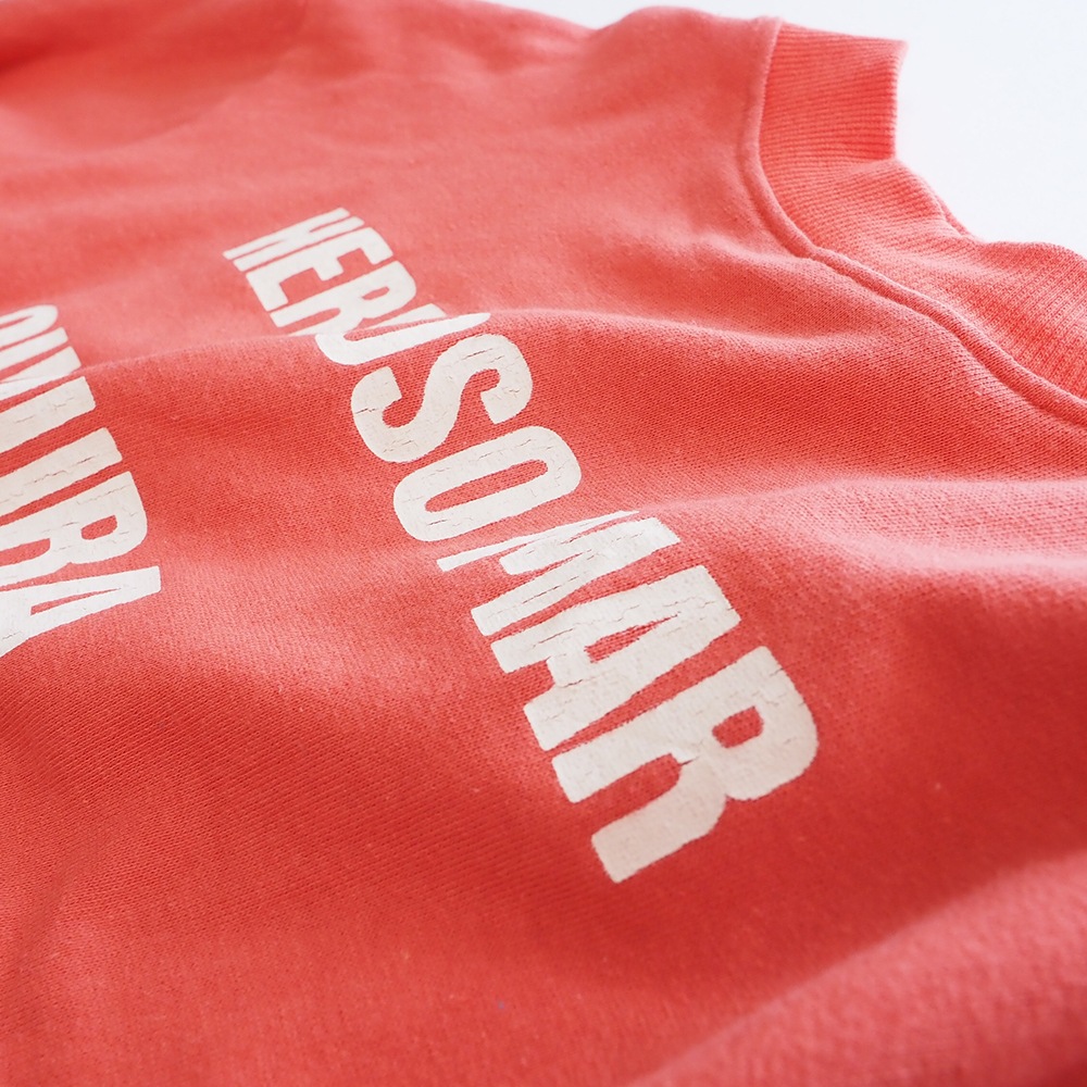 NARU(ナル) グランコットンヴィンテージ裏毛 HERMOSOプリントプルオーバー 659015