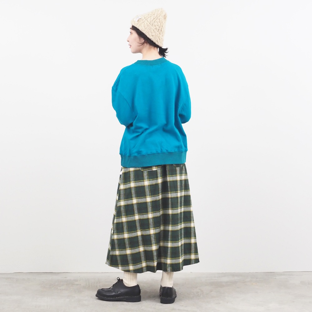 NARU(ナル) グランコットンヴィンテージ裏毛 HERMOSOプリントプルオーバー 659015