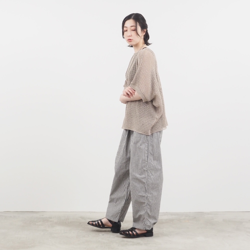 NARU(ナル) サマームラデニムストライプ ノッポパンツ 662817