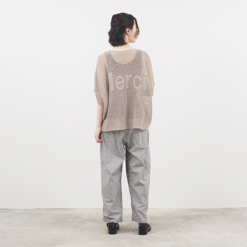 NARU(ナル) サマームラデニムストライプ ノッポパンツ 662817