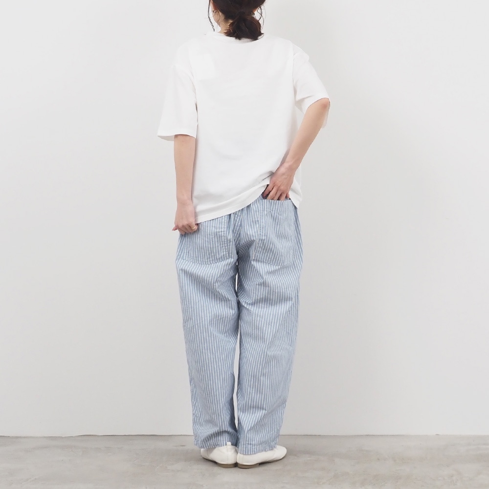 NARU(ナル) サマームラデニムストライプ ノッポパンツ 662817