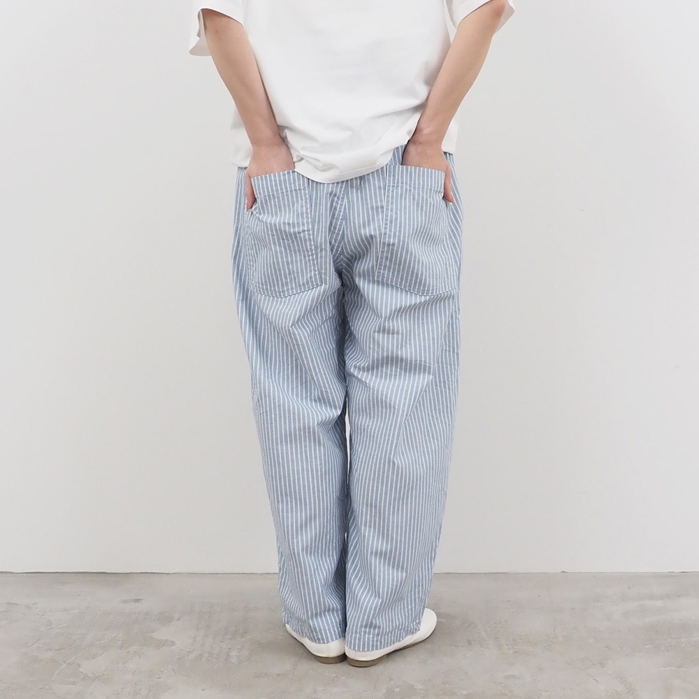 NARU(ナル) サマームラデニムストライプ ノッポパンツ 662817