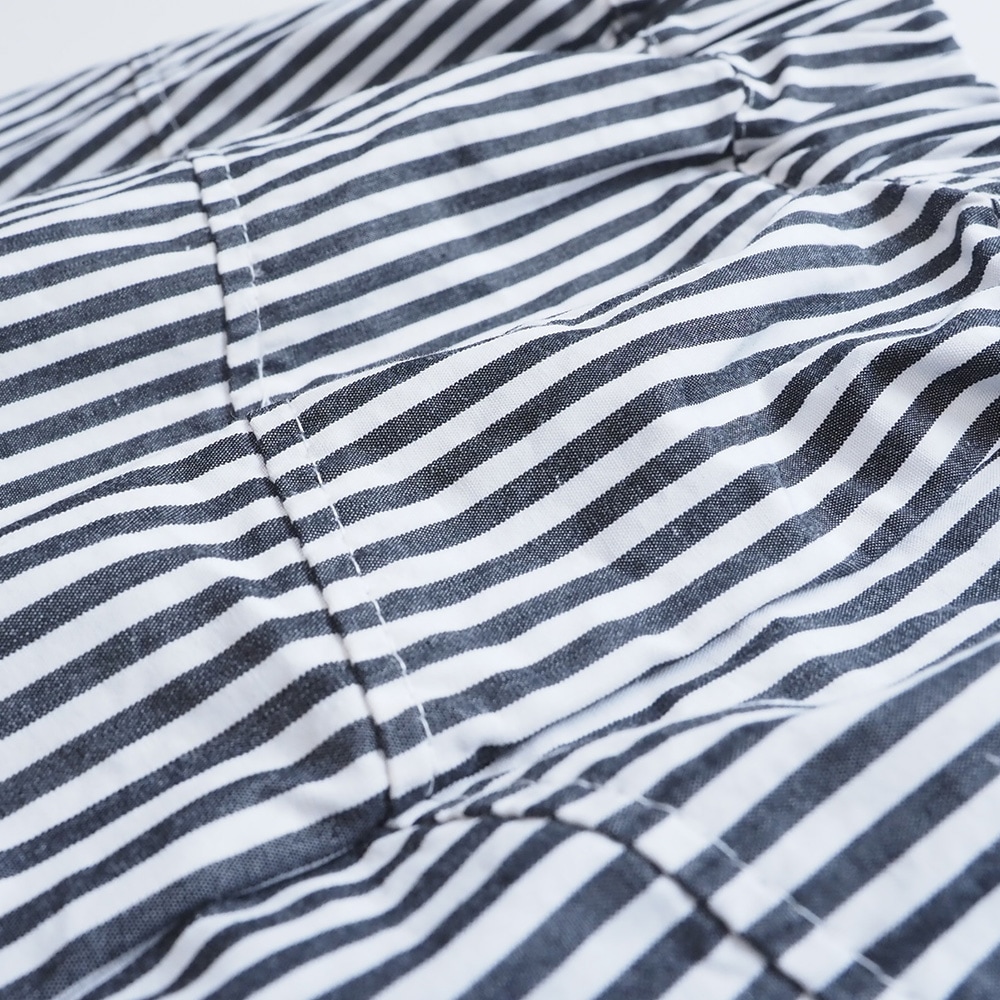 NARU(ナル) ロンドンストライプ ノッポスカート(9分丈) 667806