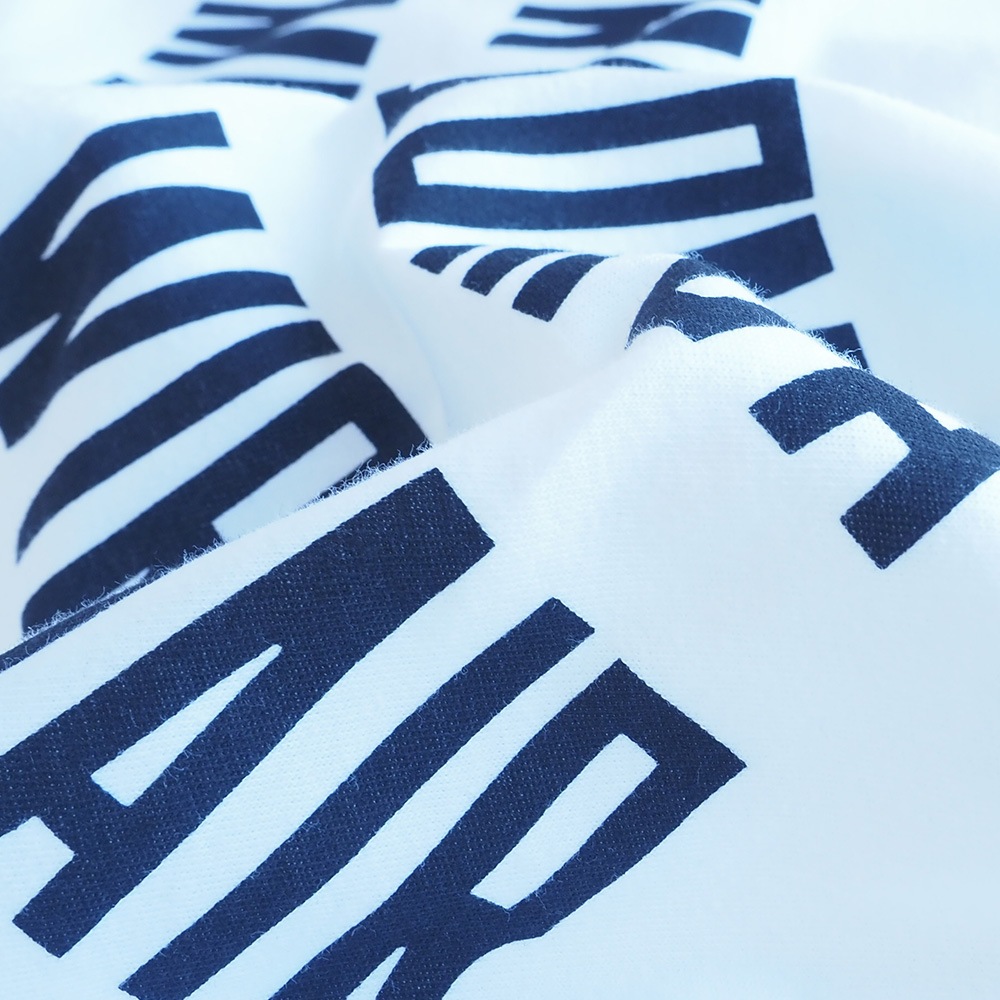 NARU(ナル) ユビキタスコットン BIRMAN BOMBAYプリント ラインシャツ 667003