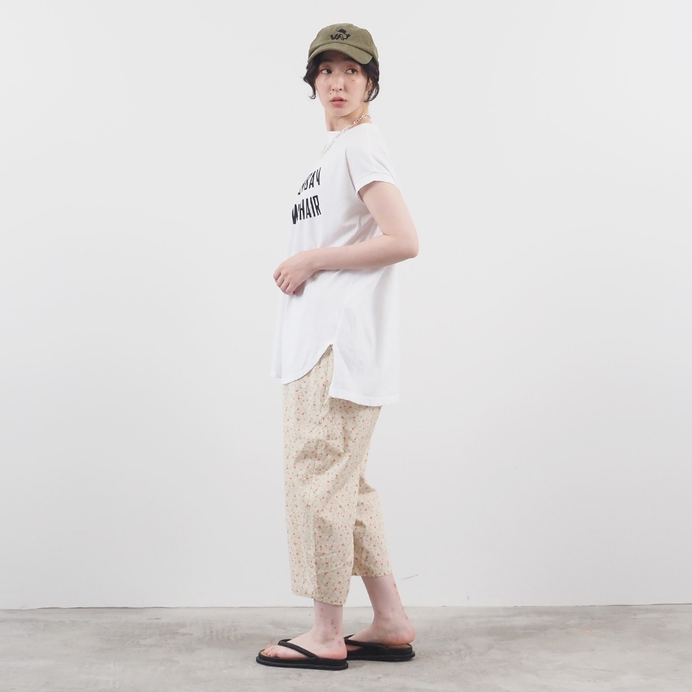 NARU(ナル) ユビキタスコットン BIRMAN BOMBAYプリント ラインシャツ 667003