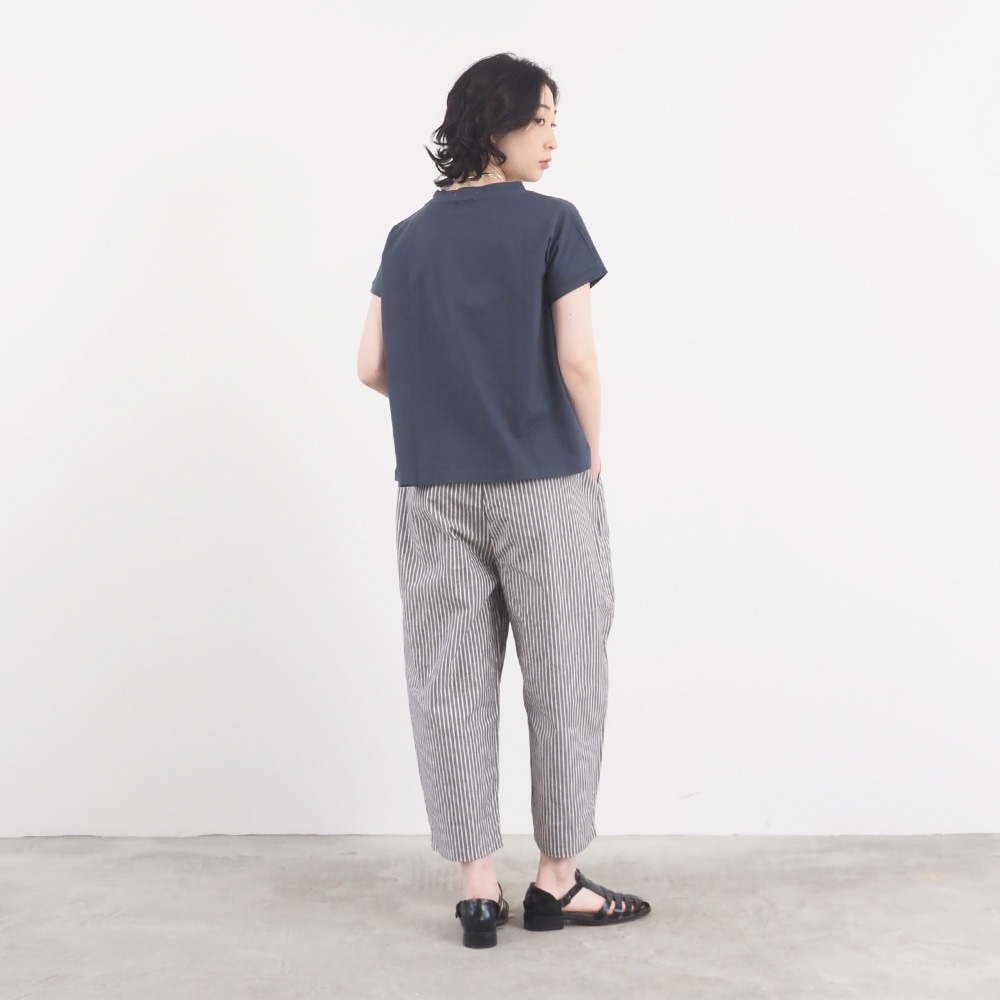 NARU(ナル) サマームラデニムストライプ エッグパンツ 6718351