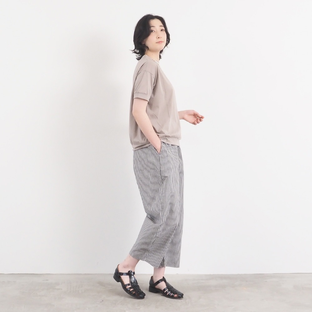 NARU(ナル) サマームラデニムストライプ エッグパンツ 6718351