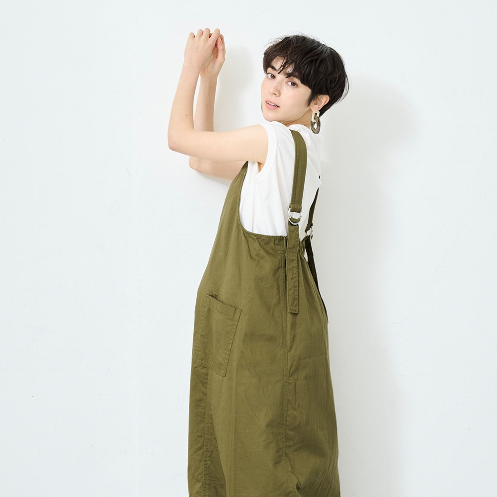 NARU(ナル) 20ツイル ジャンパースカート 661810