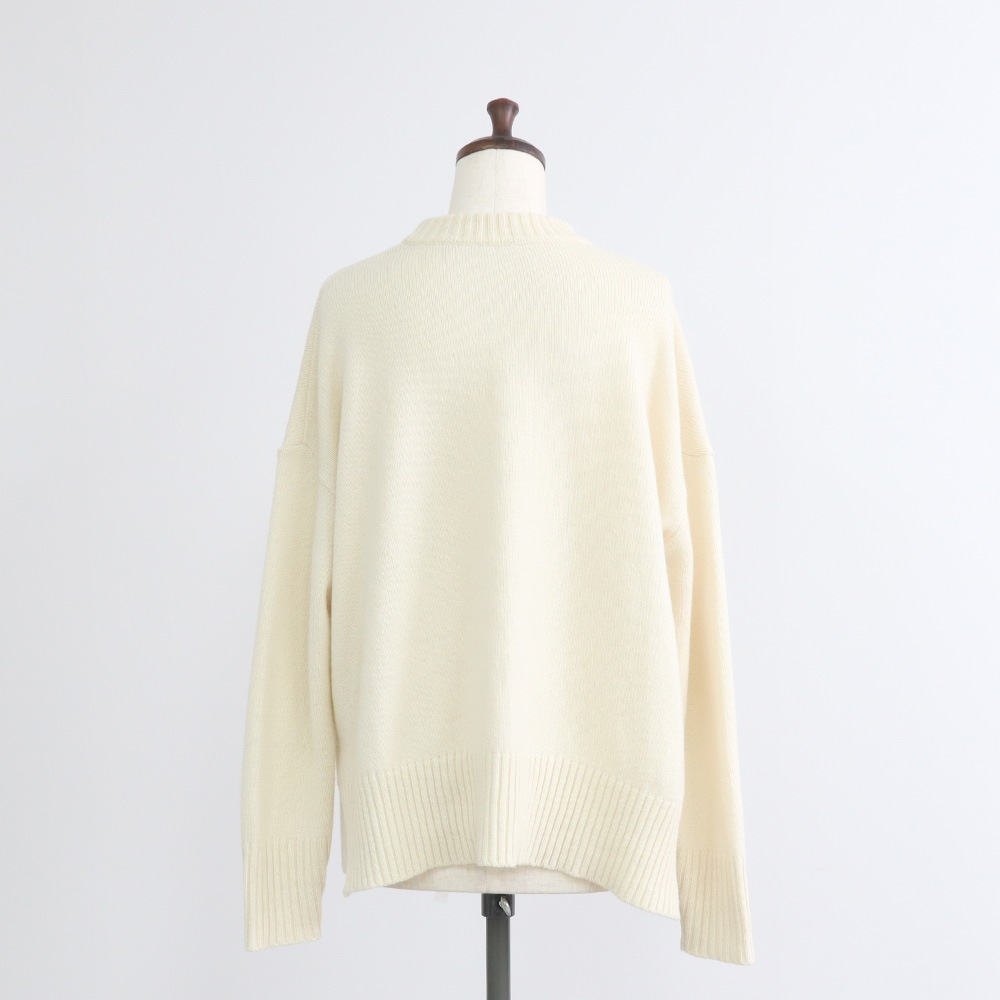 【予約】NARU(ナル) エアーヤーンコットン ちょこんとプードルコモドニット 674602