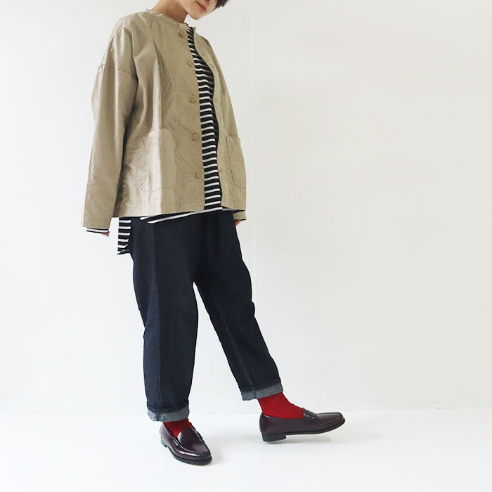 NARU(ナル) 40s綾ダンSG加工 (バイオウォッシュ加工)ジャケット 638401
