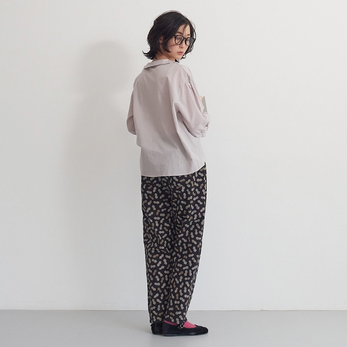 NARU(ナル) 60ふんわりローン ダブルボタンシャツ 654917