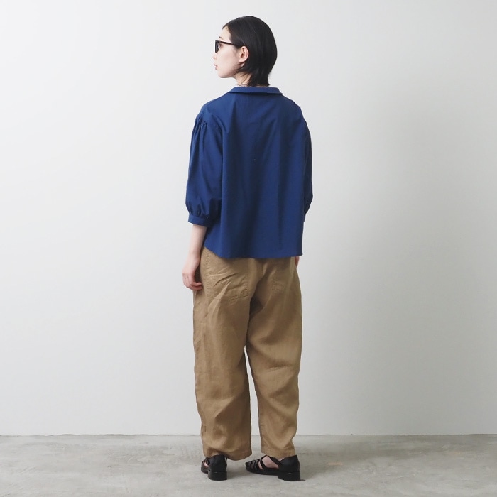 NARU(ナル) 60ふんわりローン ダブルボタンシャツ 654917