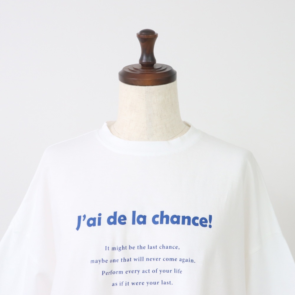 NARU(ナル) ユビキタスコットン chance!プリント ブリーズシャツ 667002