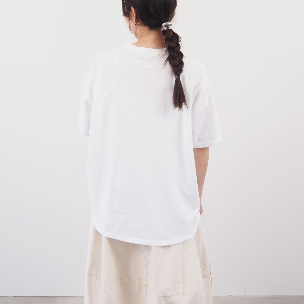 NARU(ナル) ユビキタスコットン chance!プリント ブリーズシャツ 667002