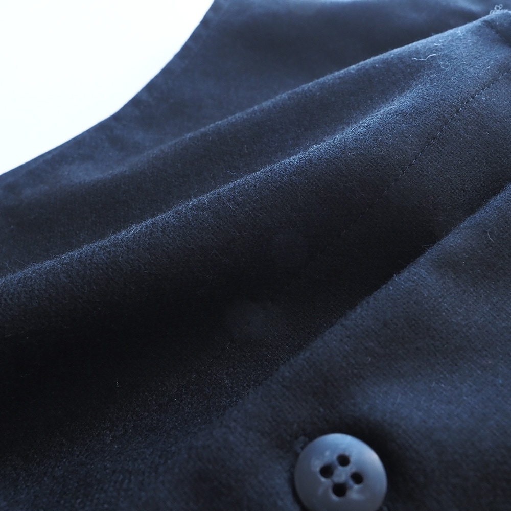 NARU(ナル) ウールリサイクルクロス ロングジレ 666905