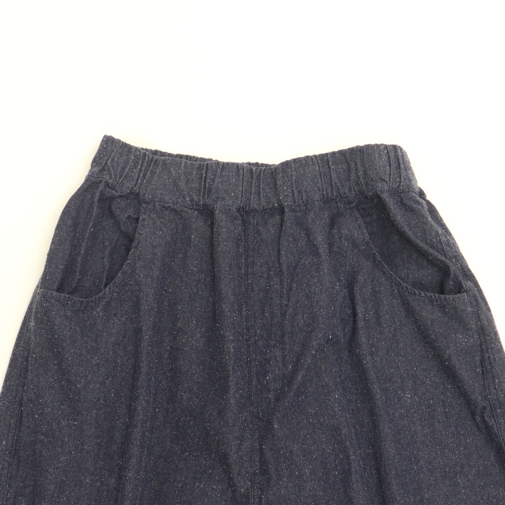 NARU(ナル) コットンシルクブーレットノイルデニム ノッポパンツ 6708401