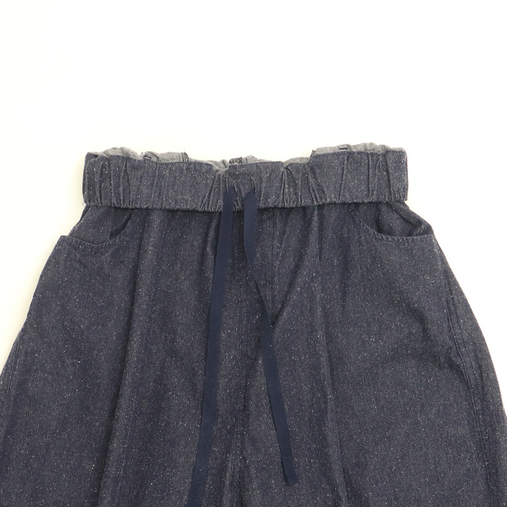 NARU(ナル) コットンシルクブーレットノイルデニム ノッポパンツ 6708401