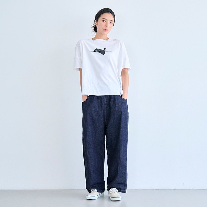 予約】NARU(ナル) 8ozムラデニム ノッポパンツ 641800BE | メディア