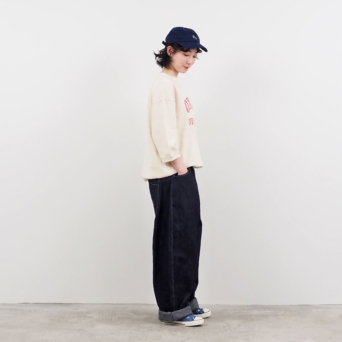 【予約】NARU(ナル) 8ozムラデニム ノッポパンツ 641800