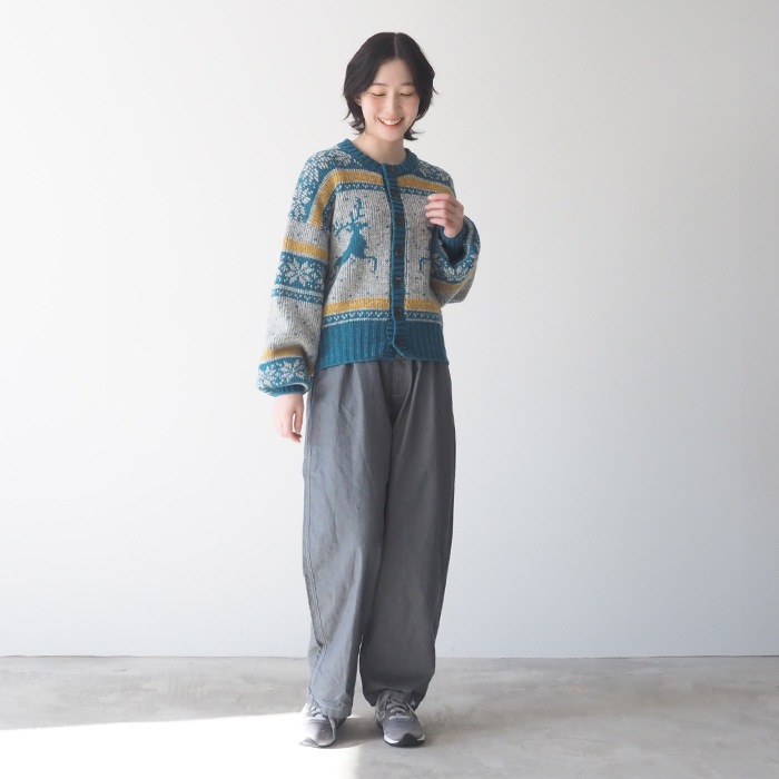 【予約】NARU(ナル) 8ozムラデニム ノッポパンツ 641800BE