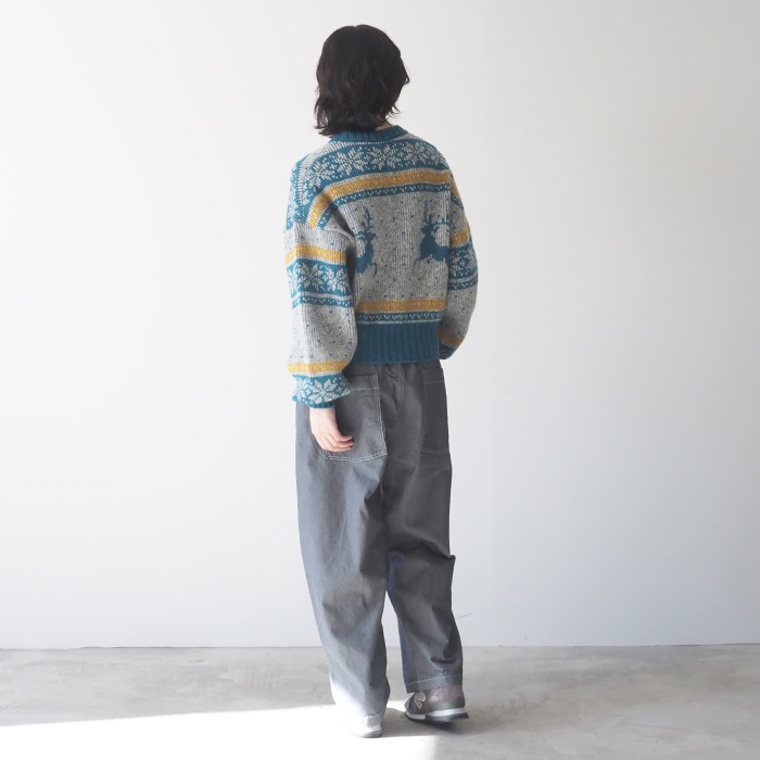 予約】NARU(ナル) 8ozムラデニム ノッポパンツ 641800BE | メディア