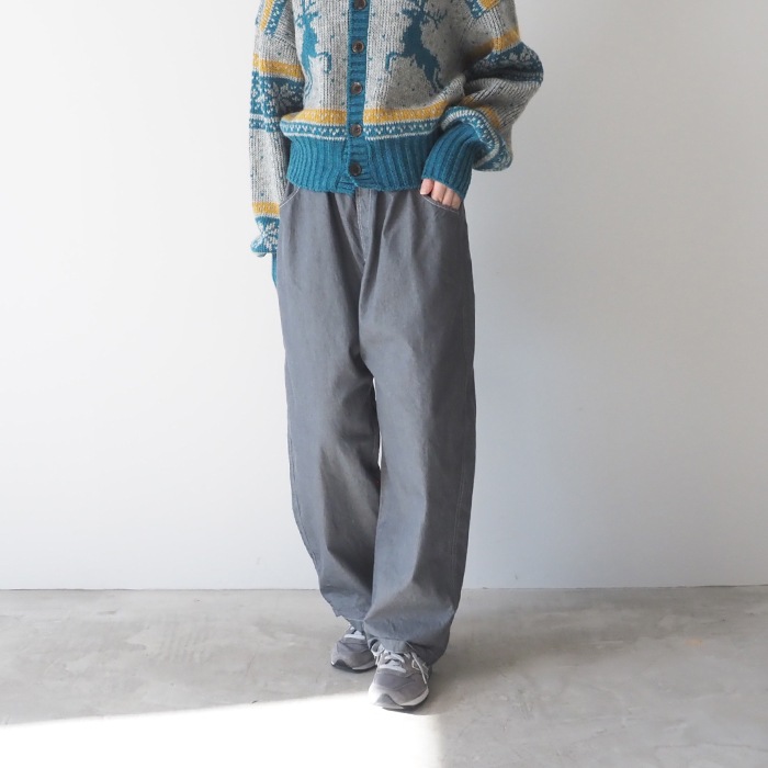 【予約】NARU(ナル) 8ozムラデニム ノッポパンツ 641800BE