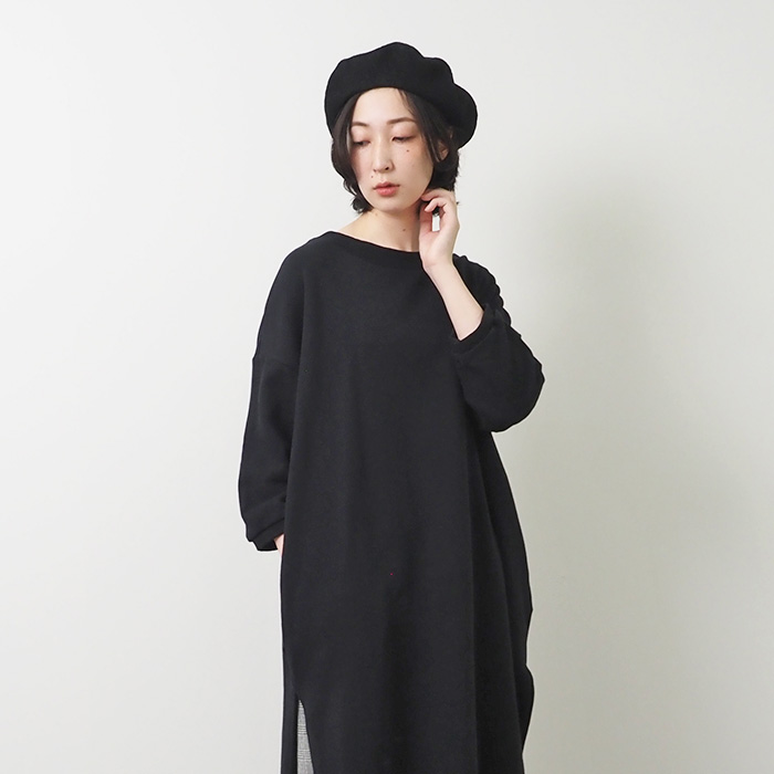 NARU(ナル) 30/10セントラル裏毛 ワイドチュニック 656010